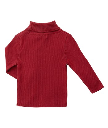 SOUS-PULL EN COTON ROUGE DOUBLE B le concept de la Pate a emporter 