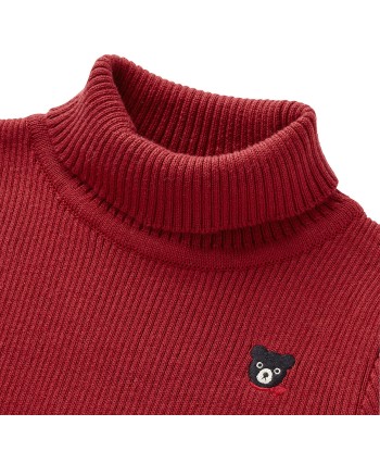 SOUS-PULL EN COTON ROUGE DOUBLE B le concept de la Pate a emporter 