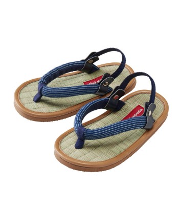 SANDALES TRADITIONNELLES ZORI INDIGO pas cher