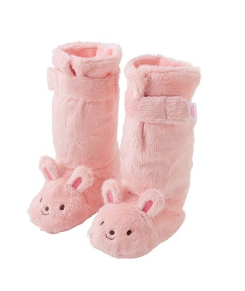 CHAUSSONS LAPIN ROSE BÉBÉ les muscles